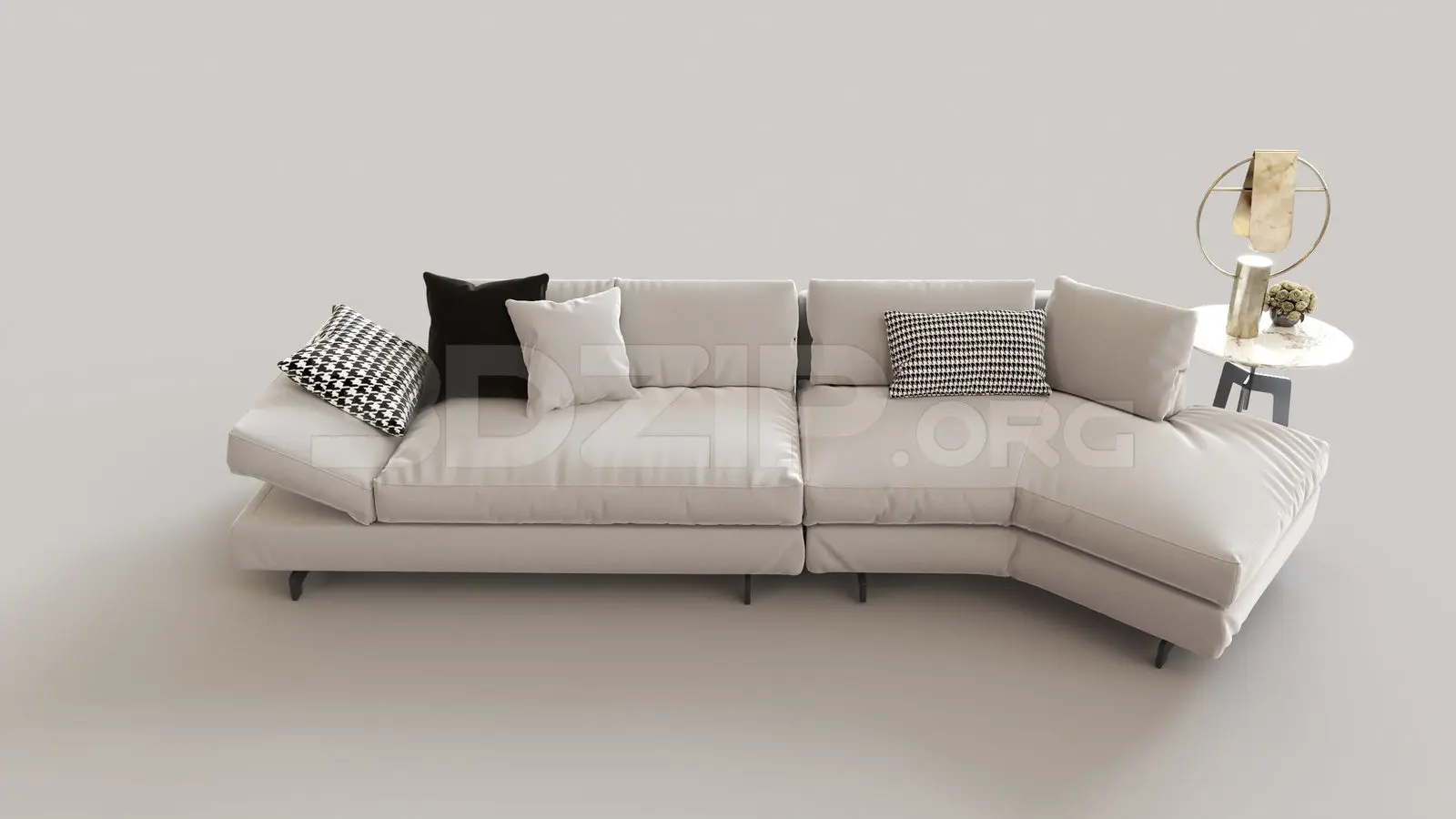 Sofa — preview 1 (3dzip, CC0)