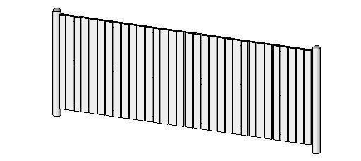 Dumpster Enclosure Gate