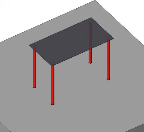 Ikea Glass Table — preview 1, by Walter Thompson (RevitCity, CC0)