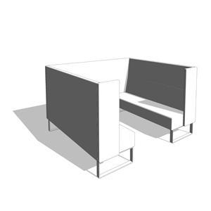 Monolite High Back Sectional Sofas - HighTower