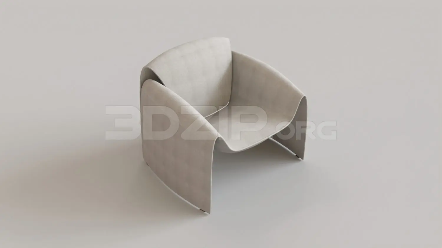 Armchair — preview 1 (3dzip, CC0)
