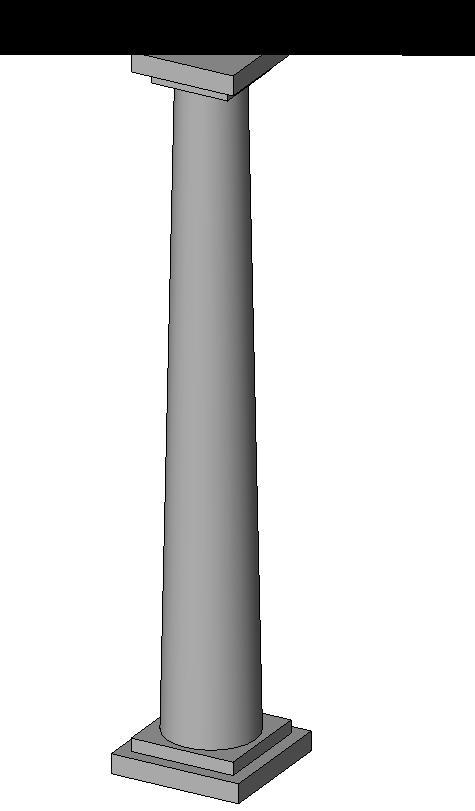 Conical Column