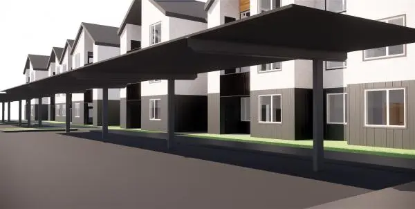 Covered Parking Structure