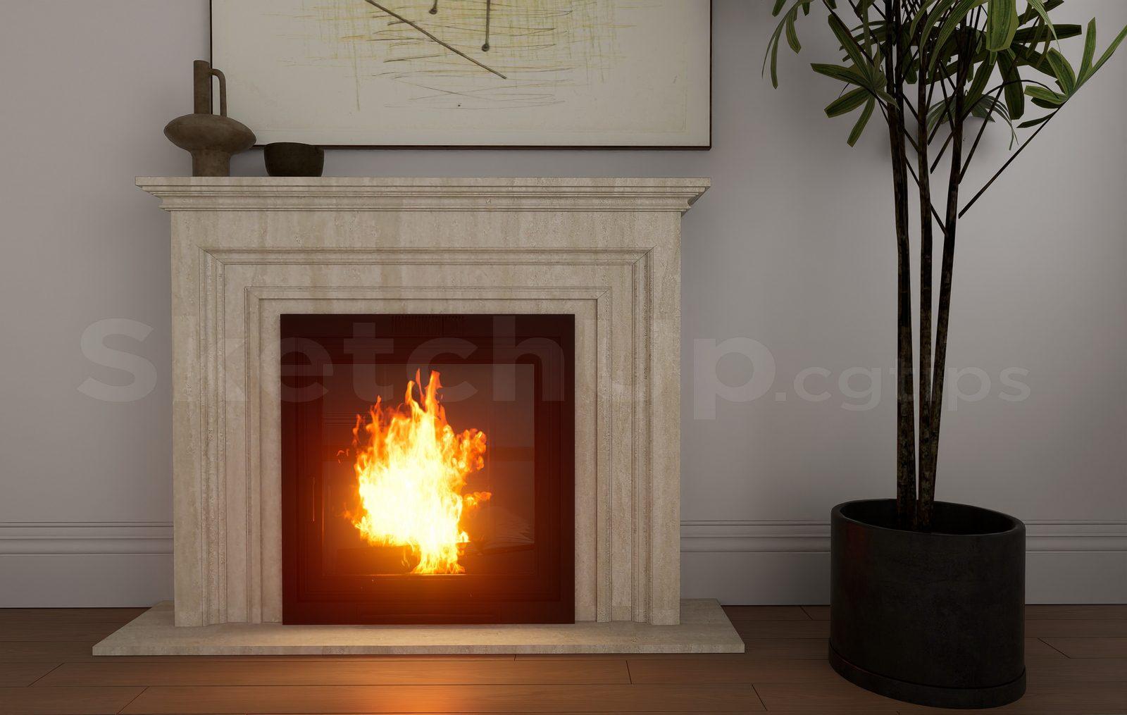 Fireplace — preview 1 (cgtips)