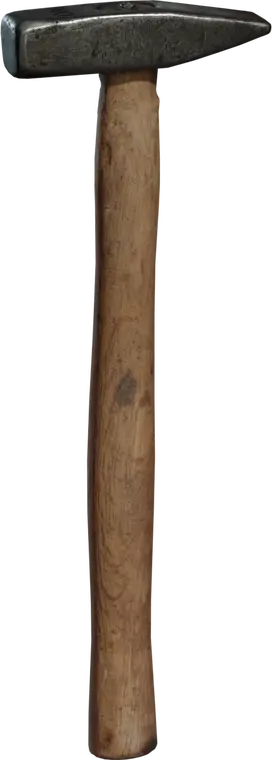 Cross Pein Hammer — preview 1, by Tics (Poly Haven, CC0)