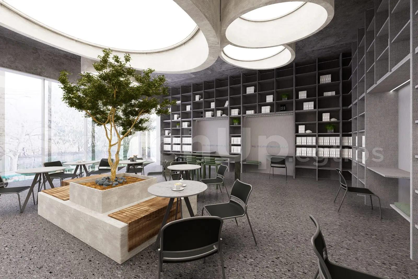 Coffee Room Interior
