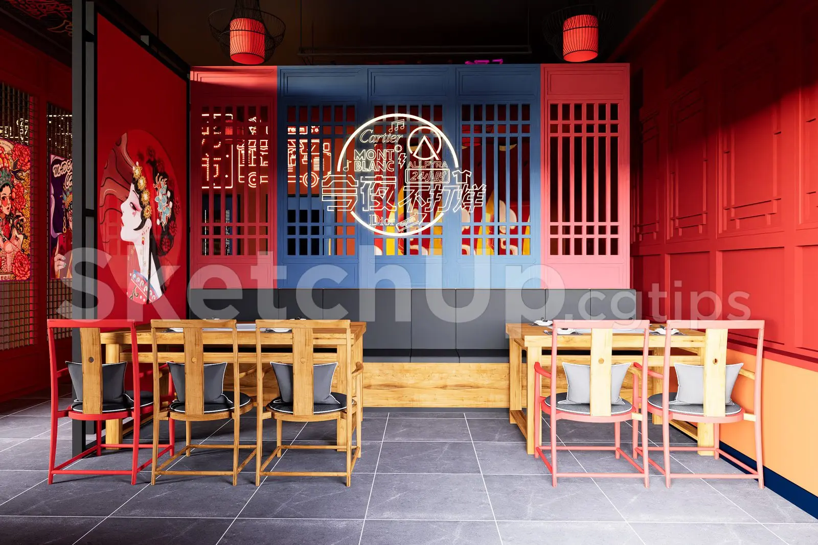 Restaurant Interior — preview 1 (cgtips, CC0)
