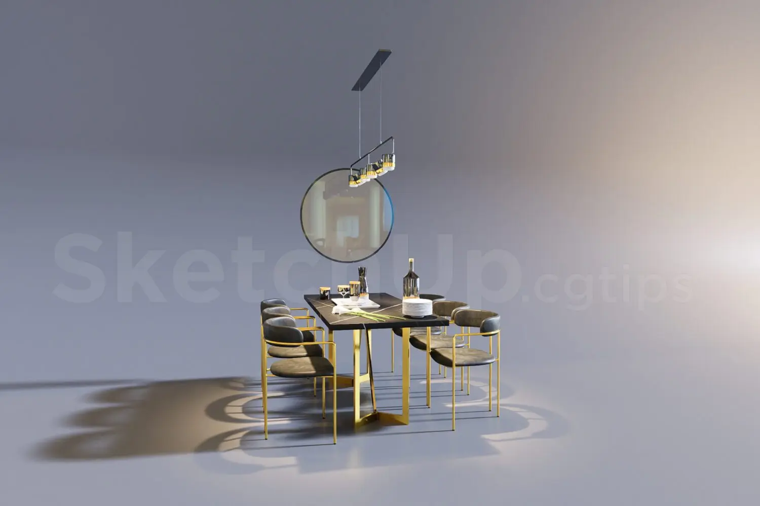 Dining Table — preview 1 (cgtips, CC0)