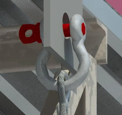 Shackle - D style