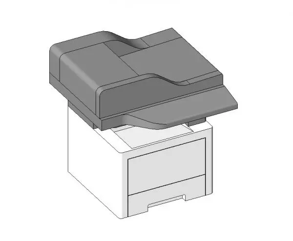 Multifuncional - Laser Copier — preview 1, by SÃ©rgio Lopes (RevitCity, CC0)