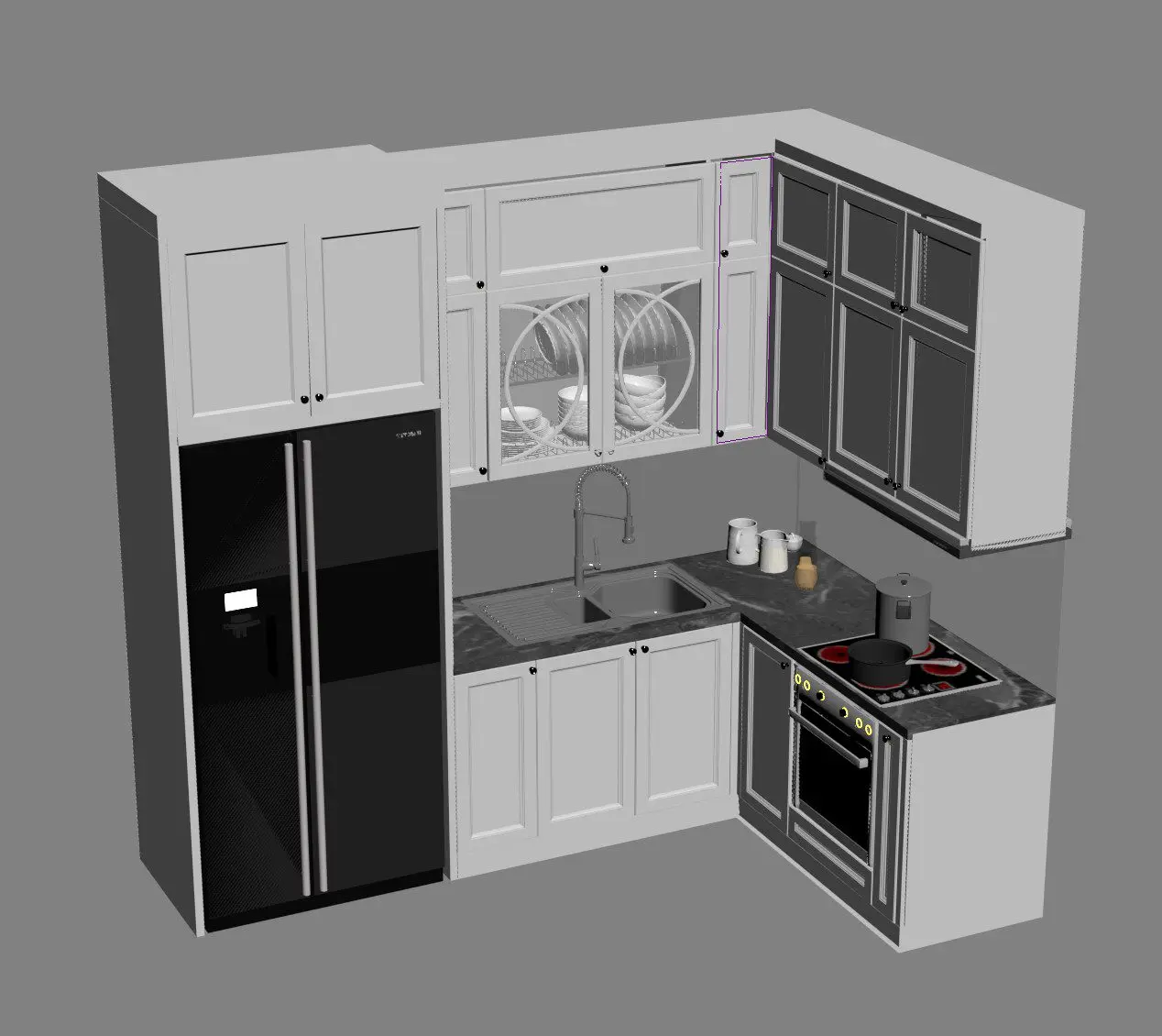 Kitchen — preview 1, by Ngo Dien Vu (3dzip)