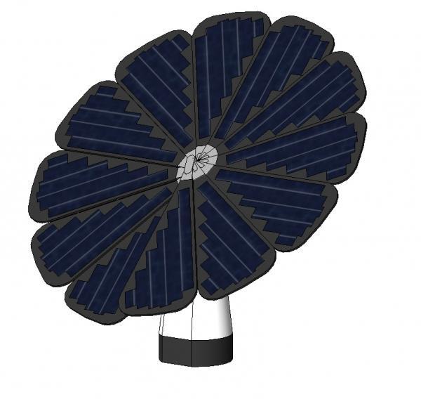 PVC Solar Panel Sunflower