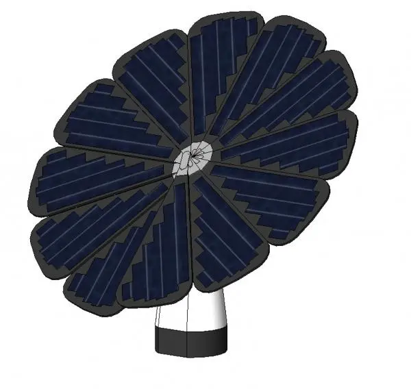 PVC Solar Panel Sunflower