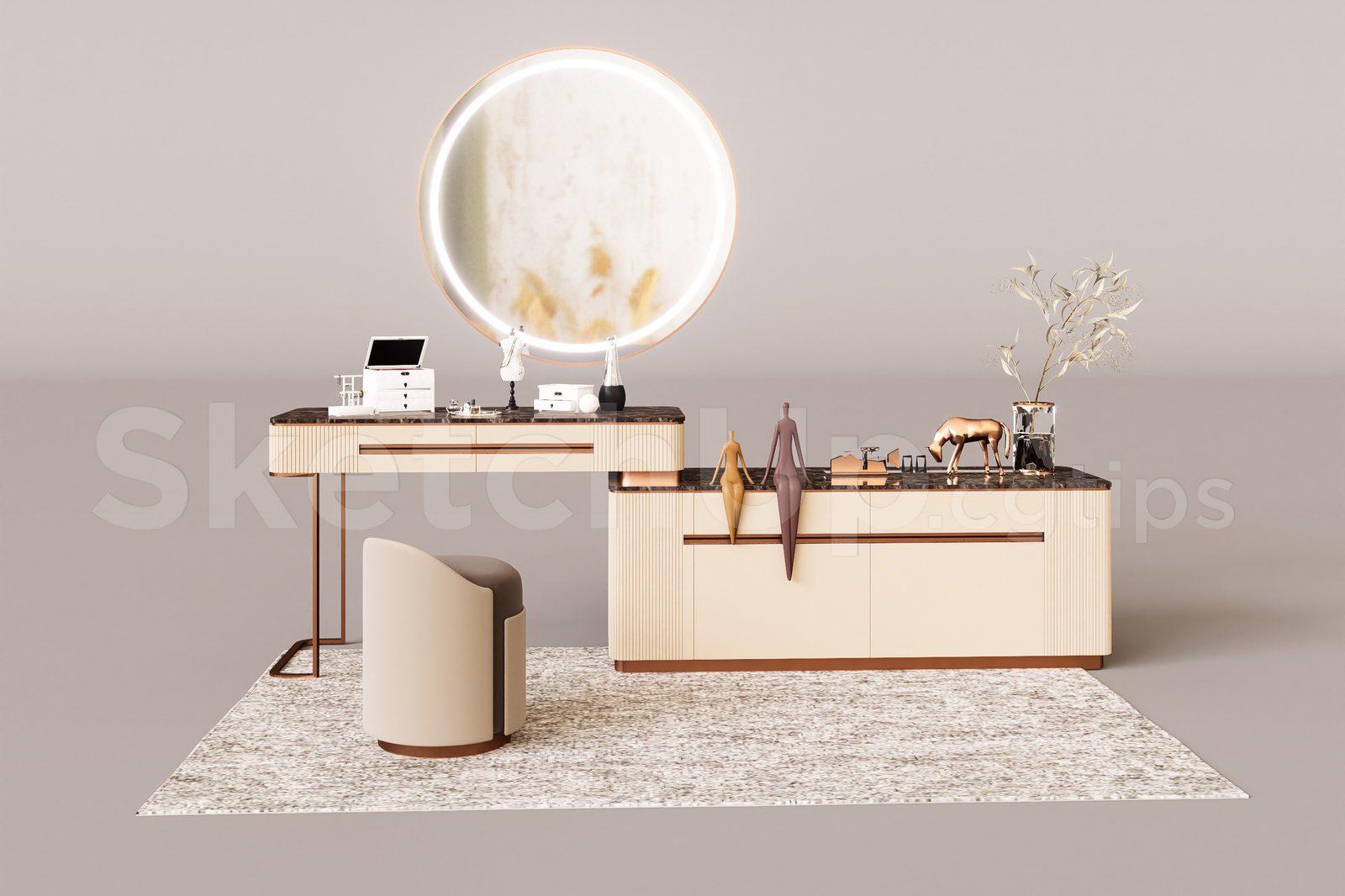 Makeup Table