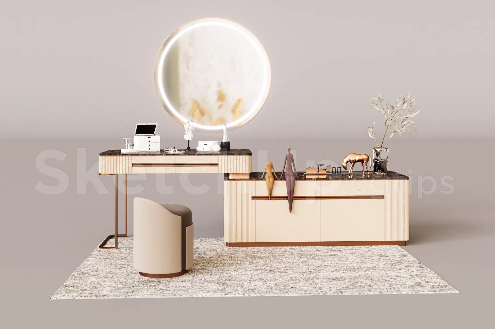 Makeup Table — preview 1 (cgtips, CC0)