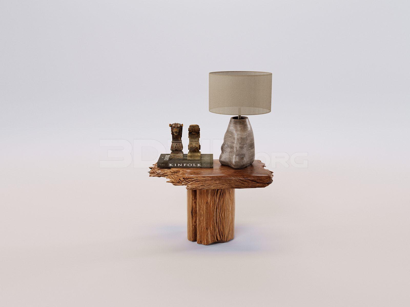 Bedside Table — preview 1 (3dzip)