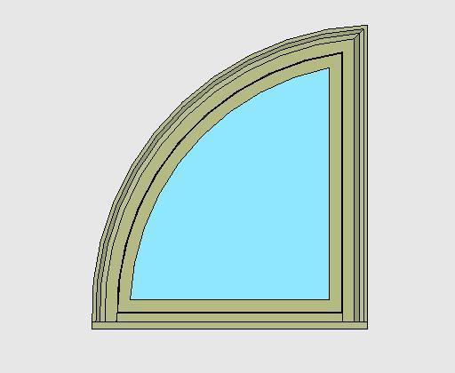 Kolbe Ultra Series Casement Quarter-Circle Direct Set Units