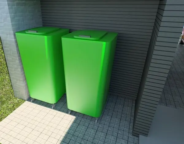 Small dumpster