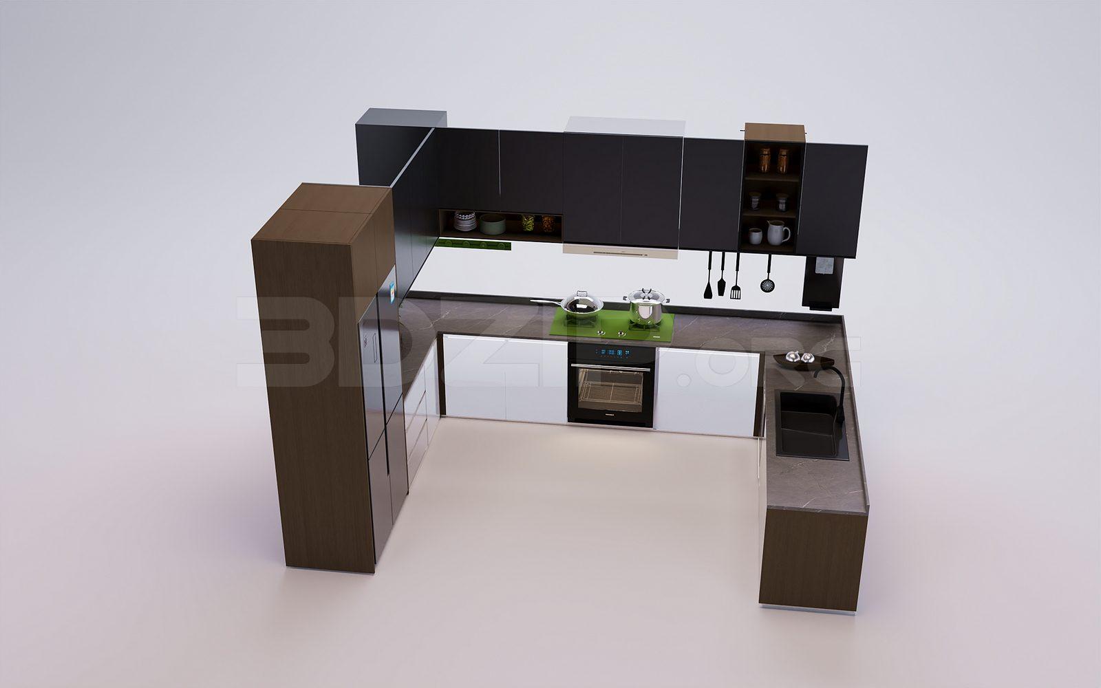 Kitchen — preview 1 (3dzip)