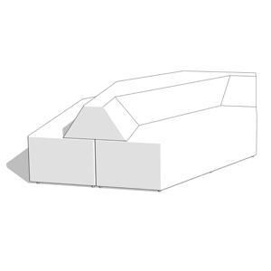 Prism Seating Sectional System - Triple Prism Platform - HighTower