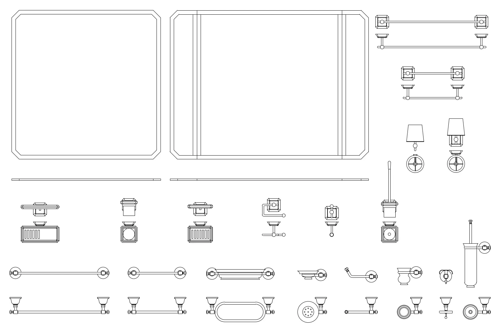Accessories 3 — CAD drawing preview
