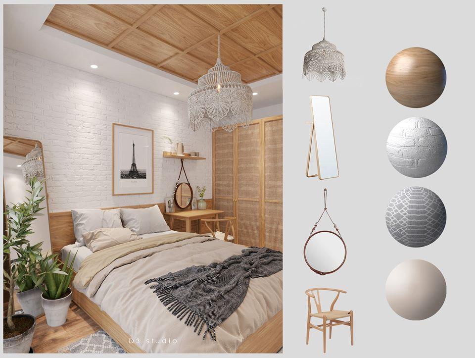 Interior Scenes Model Bedroom 238