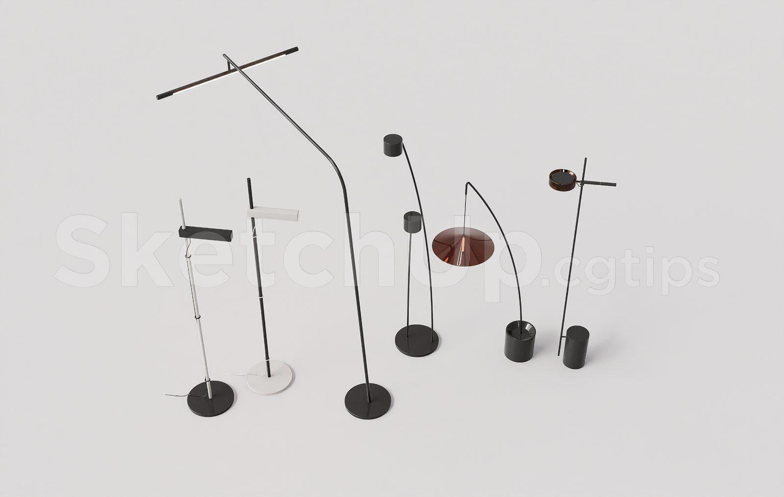 Floor Lamp Model Download for Interior Projects
