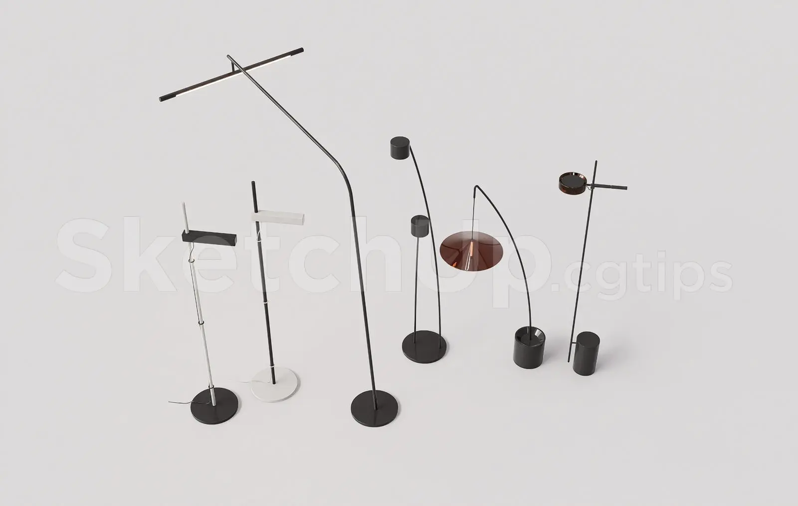 Floor Lamp Model Download for Interior Projects