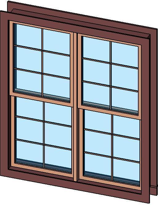 Double Hung - Double with optional mullions