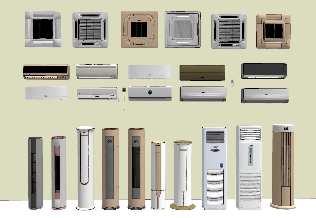 Air conditioner — preview 1 (cgtips)