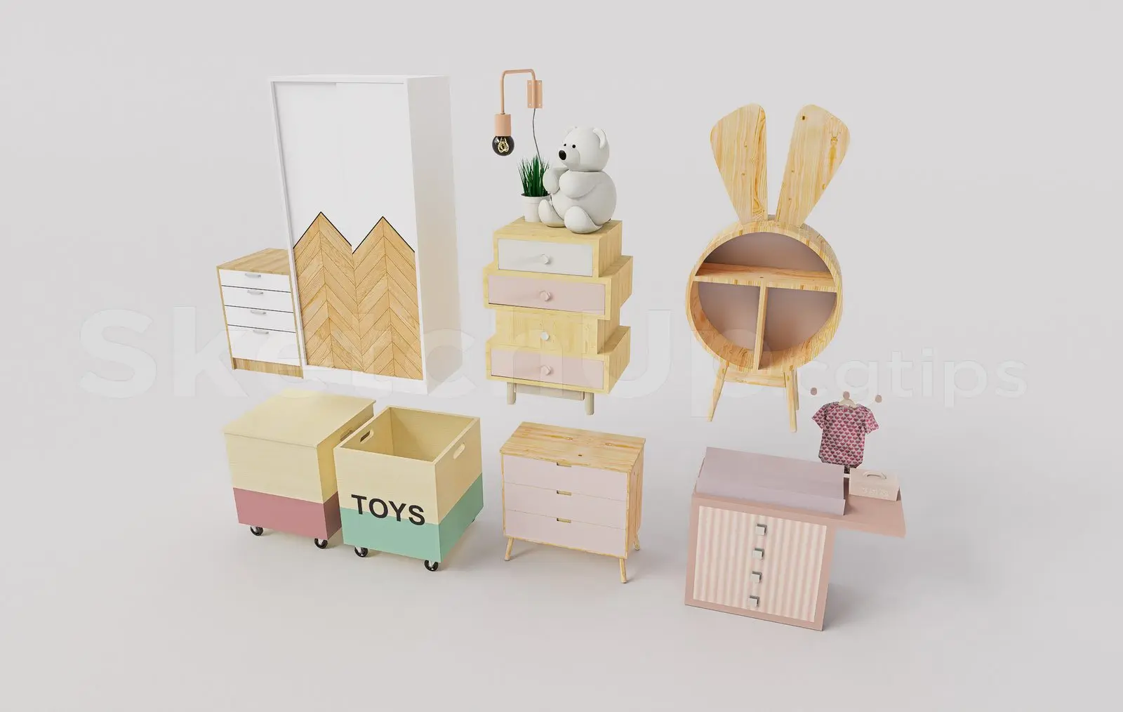 Kids’ nightstand