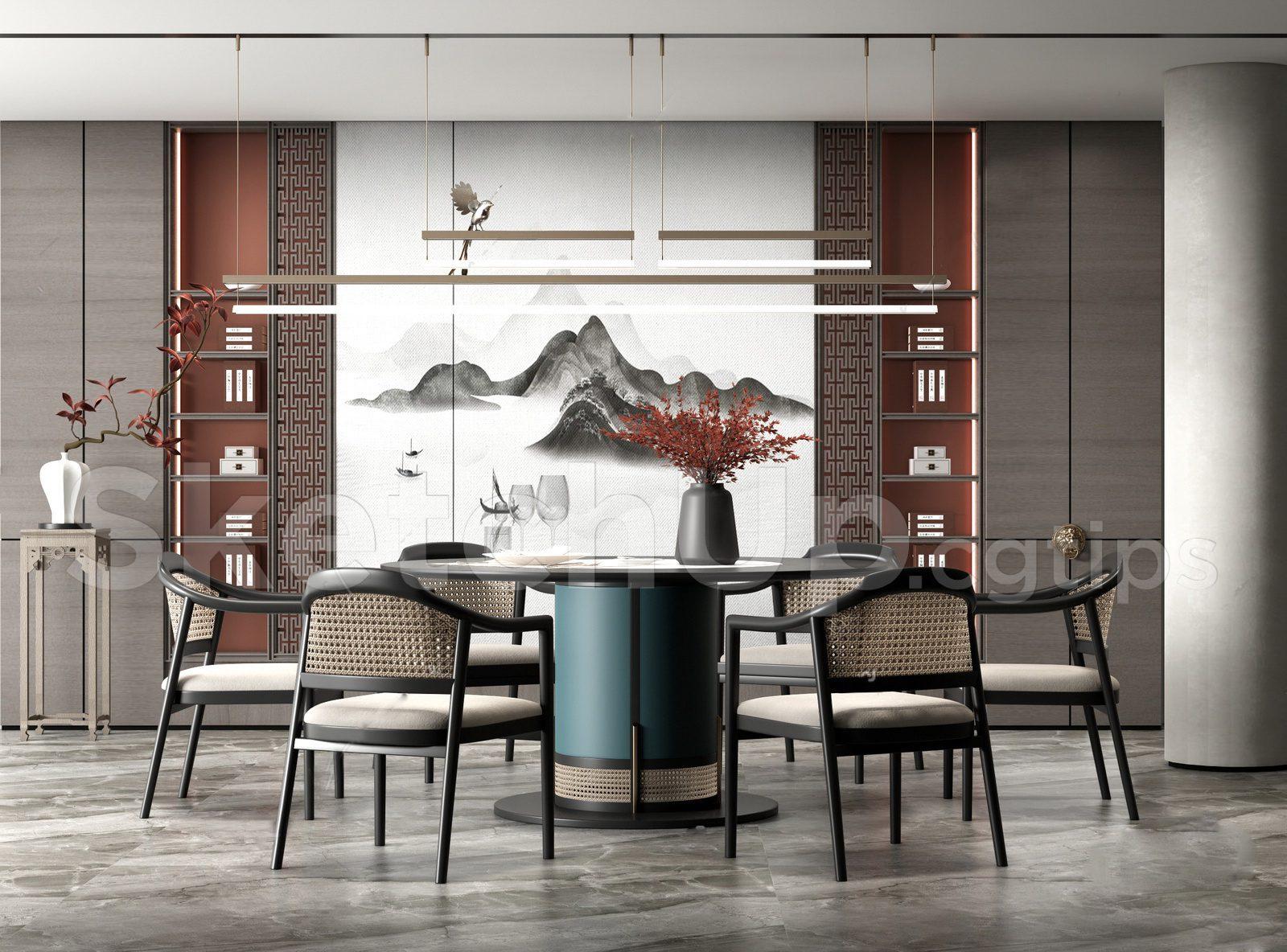 Indochine Dining Room Interior