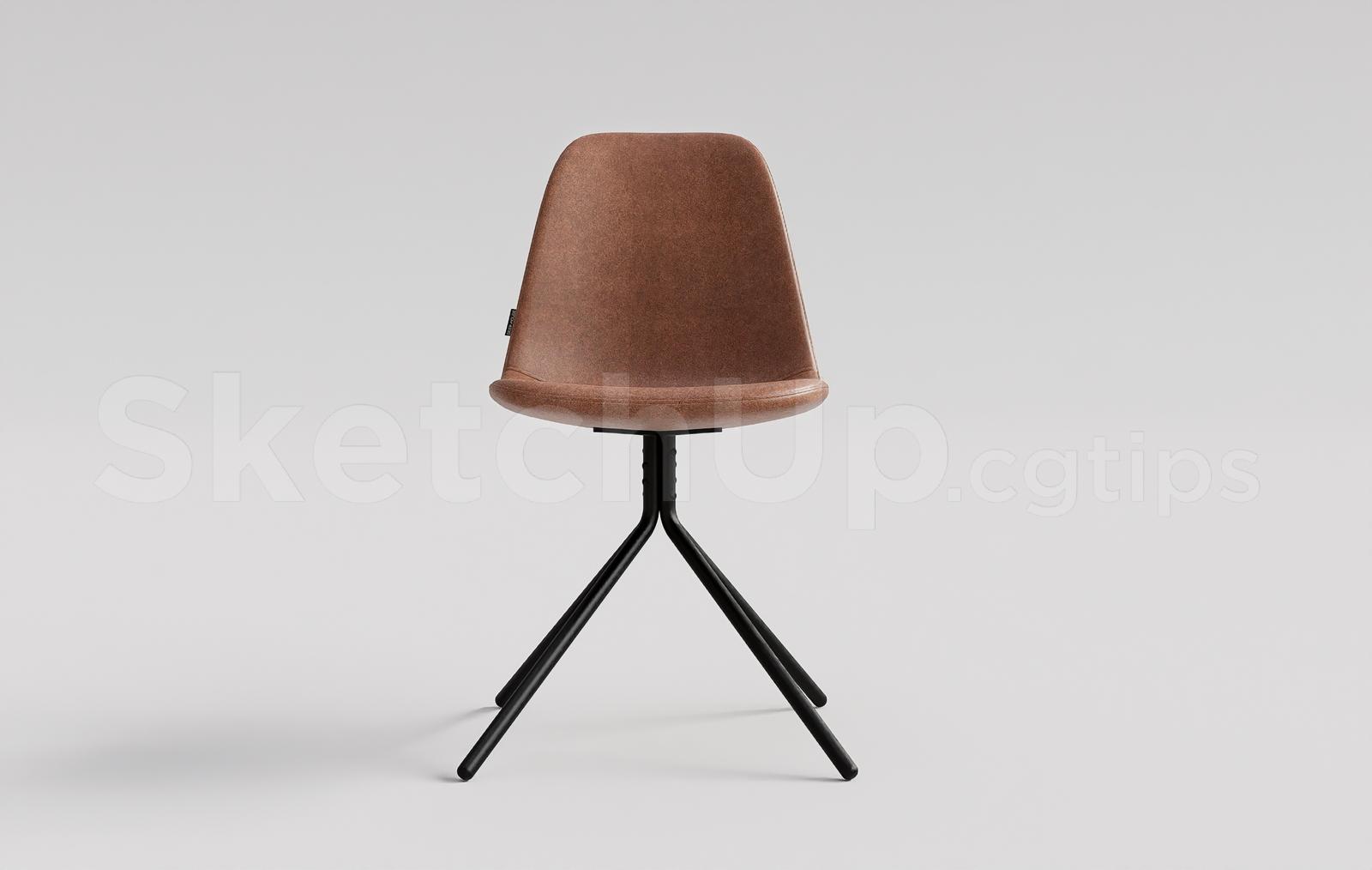 Modern Leather Dining Chair