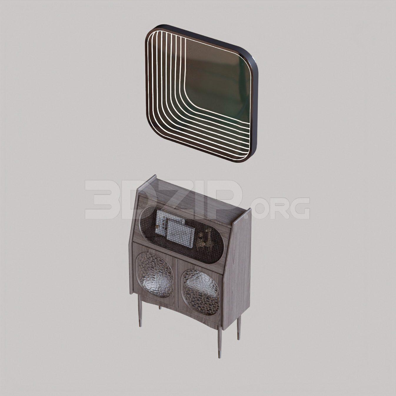 Display Cabinets — preview 1, by Kha Vi (3dzip)