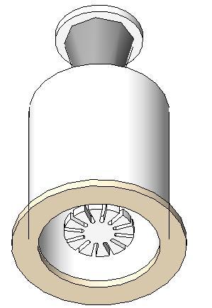 Fire Sprinkler Recessed