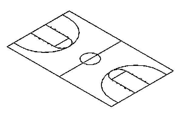 Basketball Court 2D