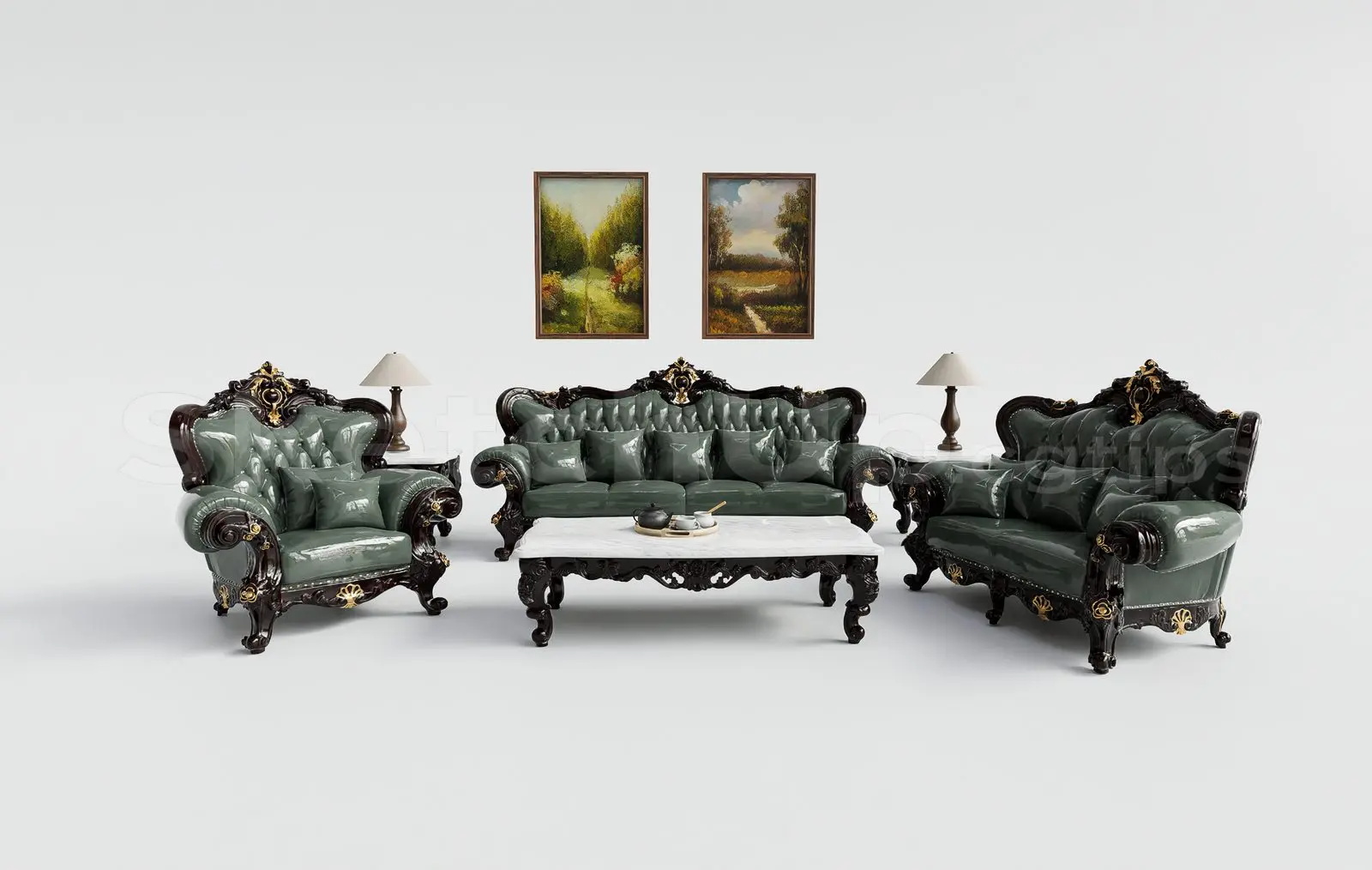 Neoclassical Sofa