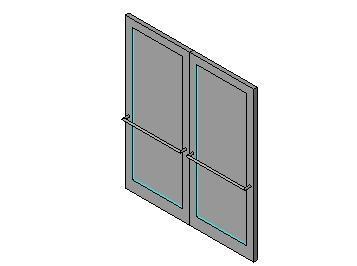 Curtain Wall Dbl Glass Al Existing