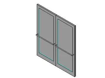 Curtain Wall Dbl Glass Al Existing