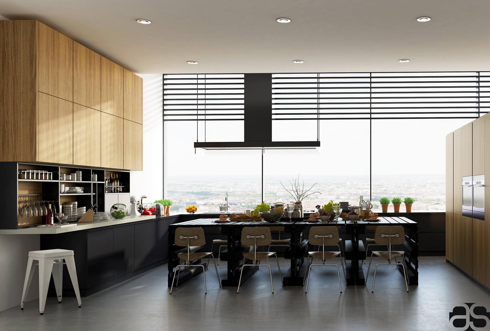 Interior Scenes Model Kitchen – Dining Room 9
