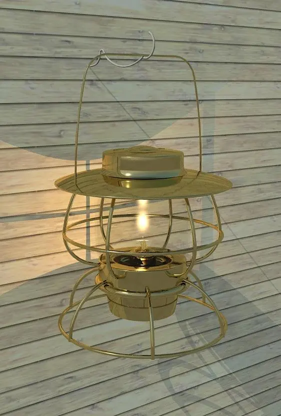 Brass Dietz Railroad Lantern