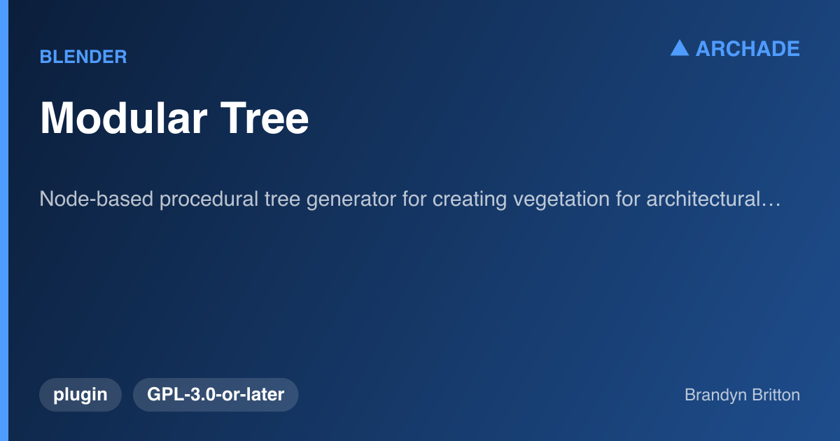 Modular Tree