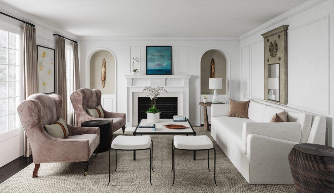 Interior Scene Model Livingroom 546