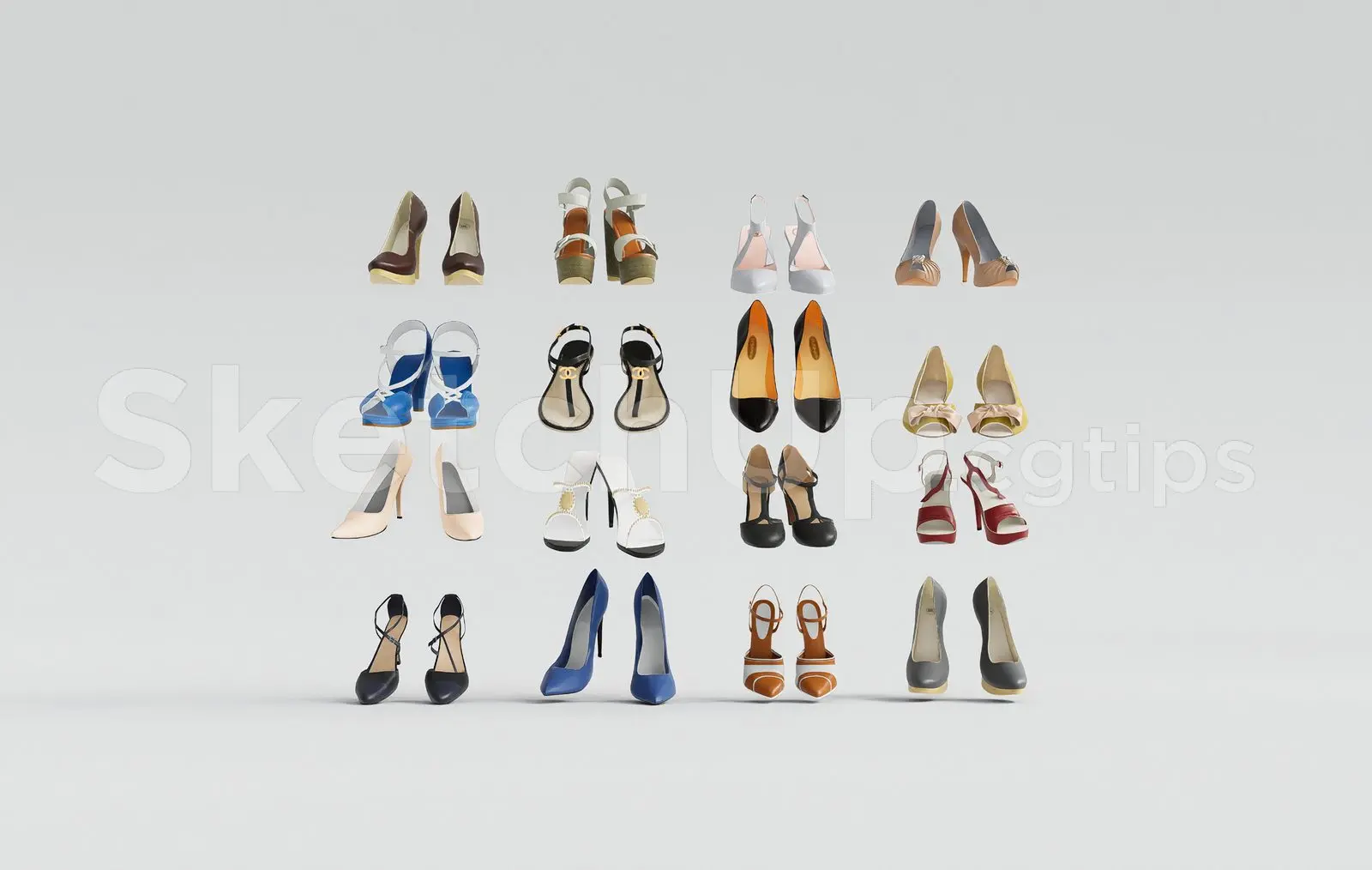 Luxury Women High Heel Shoes