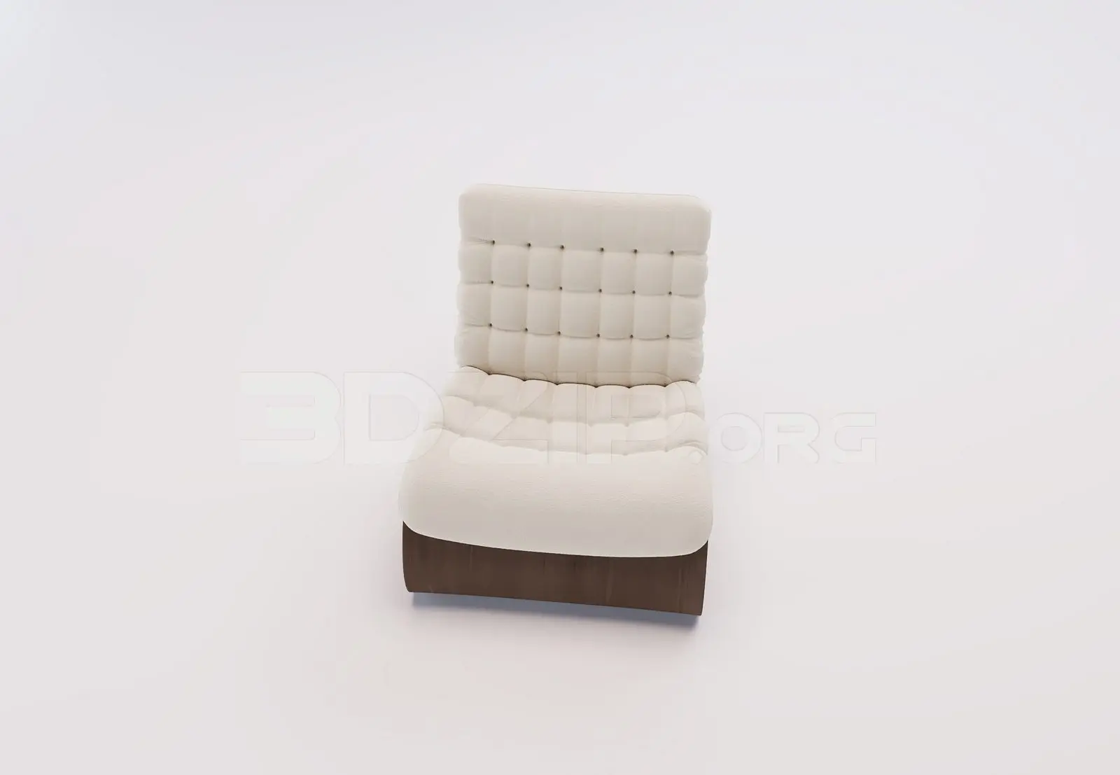 Lounge Chair 3D Model for Interior Projects