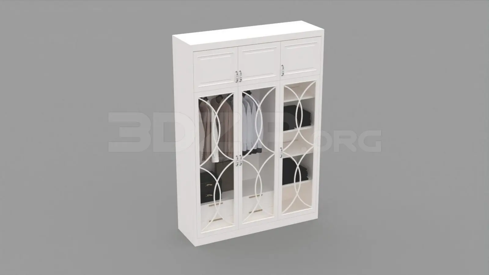 Wardrobe — preview 1, by Quang Hoa (3dzip, CC0)