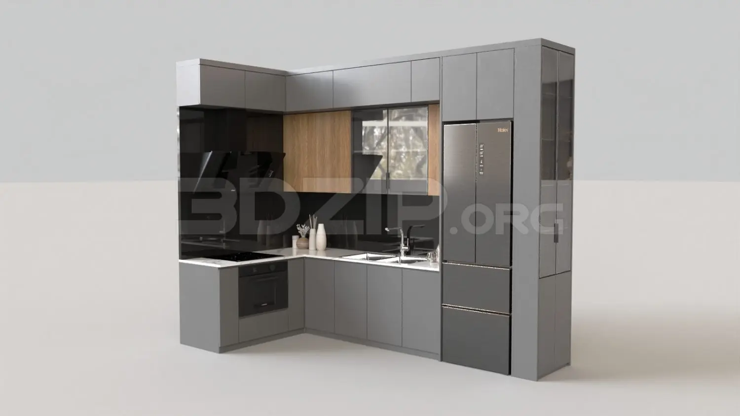 Kitchen — preview 1 (3dzip, CC0)