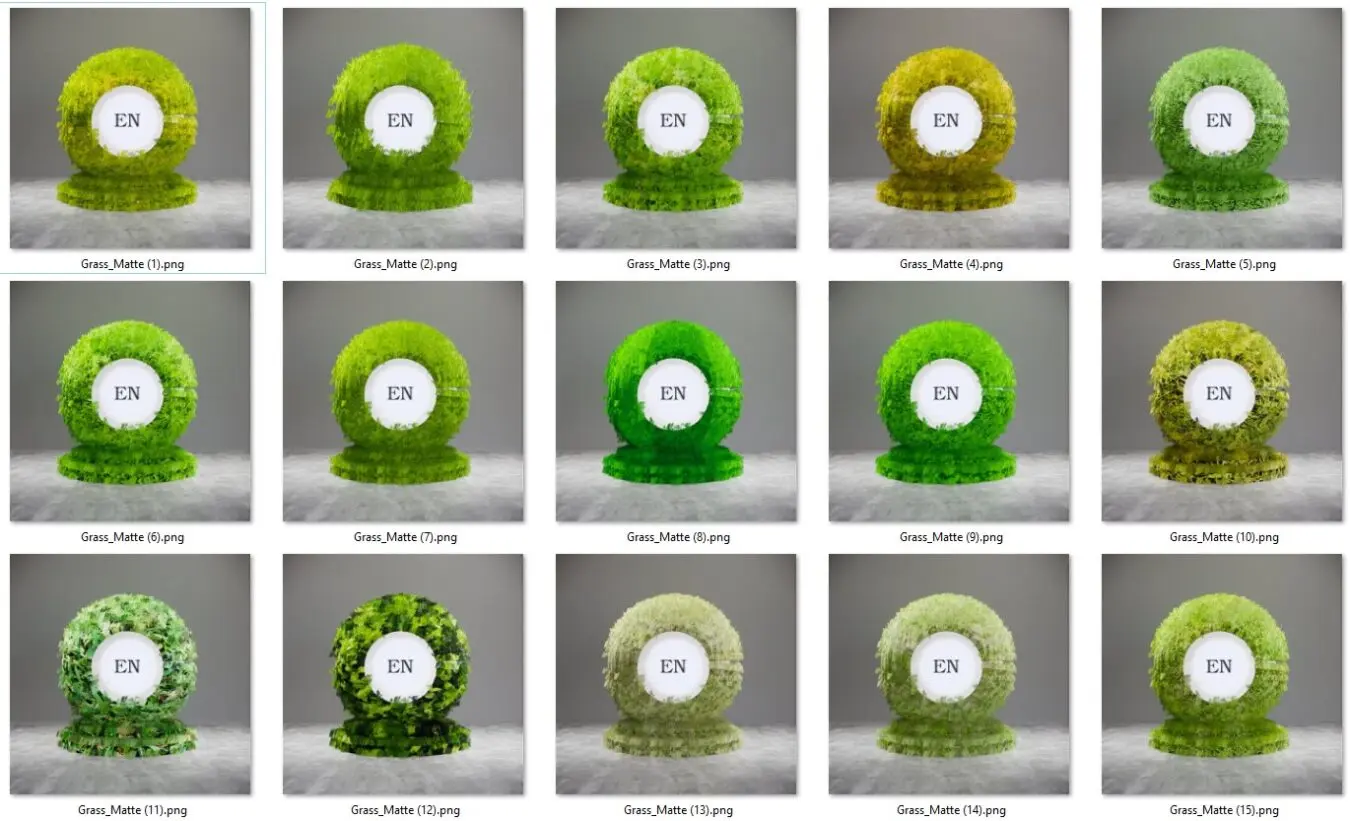 Enscape Grass, Matte Material — preview 1 (cgtips)