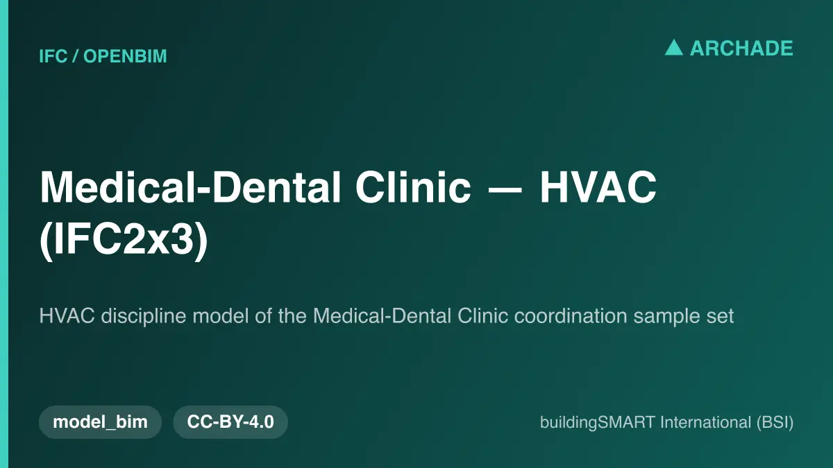 Medical-Dental Clinic — HVAC (IFC2x3)