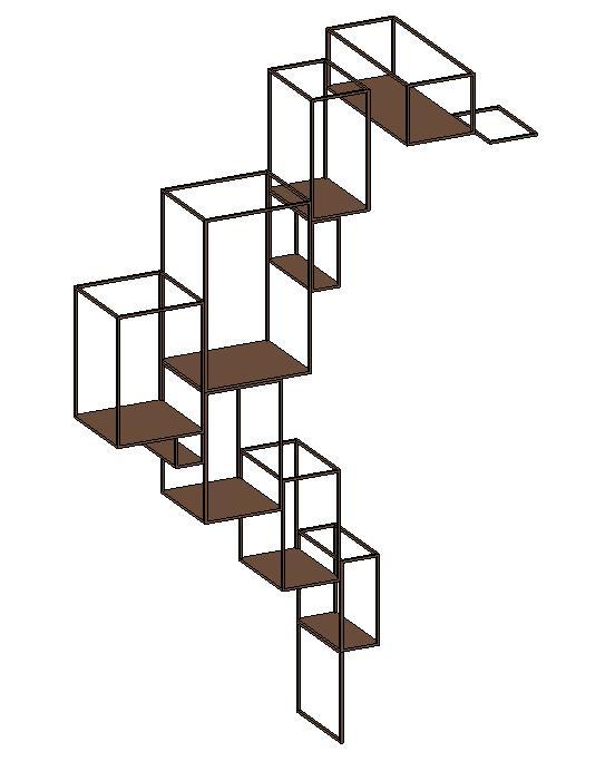 Jointed Wall Shelf